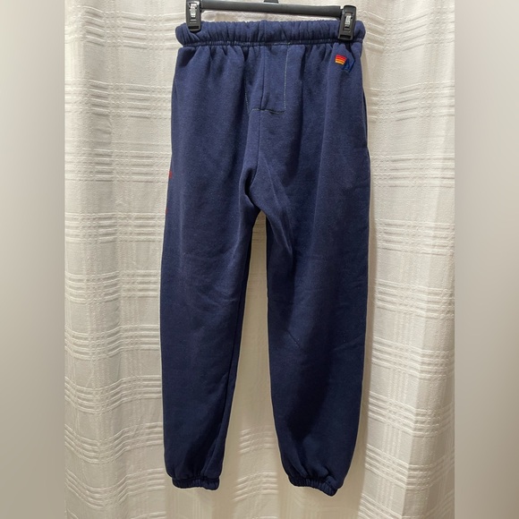 AVIATOR NATION sweatpants aspen Colorado logo blue - Picture 2 of 13